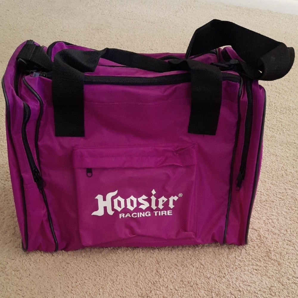 Hoosier Racing Tire, Purple, Duffel Bag